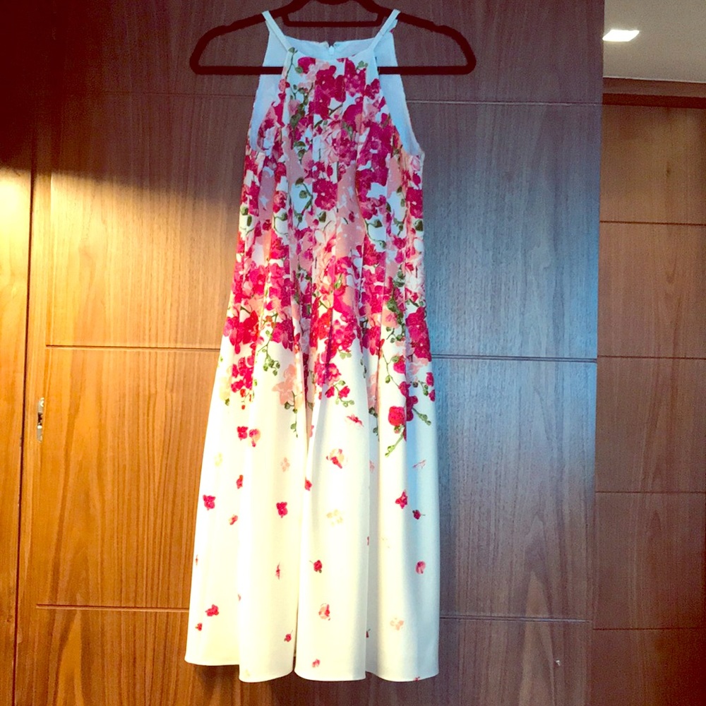 Adrianna Papell Floral Dress